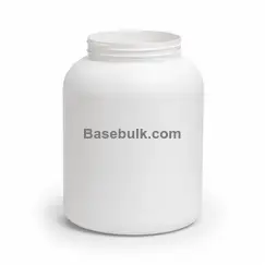 Wide-mouth jar 3000 ml white PET with 120 mm neck, without cap