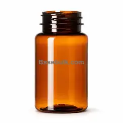 Packer bottle 100 ml amber PET with a 38 mm neck without cap