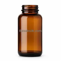 Packer bottle 120 ml amber glass with a 38 mm neck without cap