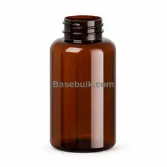 Packer bottle 200 ml amber PET with a 38 mm neck without cap