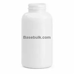 Packer bottle 250 ml, white PET, with a 45 mm neck, without cap