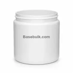 Wide-mouth jar 200 ml white PET with a 70 mm neck without cap