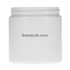 Wide-mouth jar 500 ml white PET with a 100 mm neck without cap