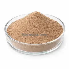 Flaxseed Powder fine-grained product, light to dark greyish brown