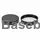 Cap 100 mm smooth black HDPE