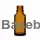 Dropper bottle 25 ml amber glass with a plastic dropper insert without cap