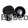 Plastic cap for amber glass dropper bottles