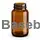 150 ml amber glass packer bottle with 45 mm neck, without cap