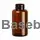 200 ml amber PET packer bottle with 38 mm neck, without cap
