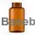 Packer bottle 300 ml amber PET with a 38 mm neck without cap