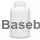 500 ml white PET packer bottle with 45 mm neck, without cap
