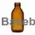 180 ml amber glass syrup bottle without cap
