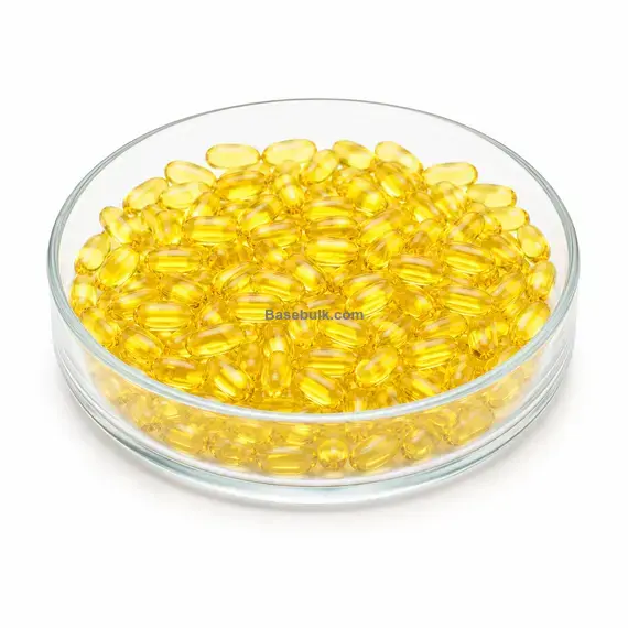 Omega-3 fish oil 500 mg plus vitamin E softgel capsules