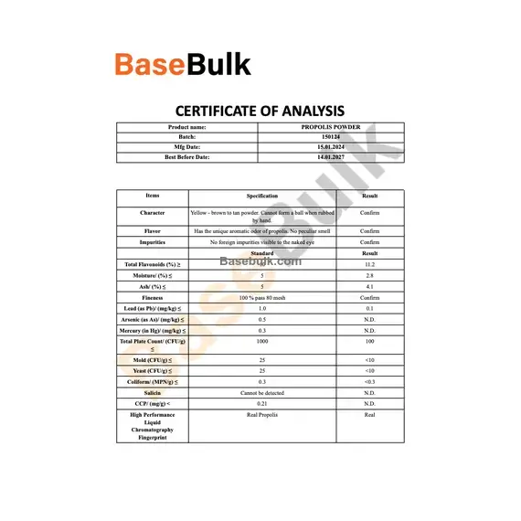 Propolis Extract product image, RM0000301