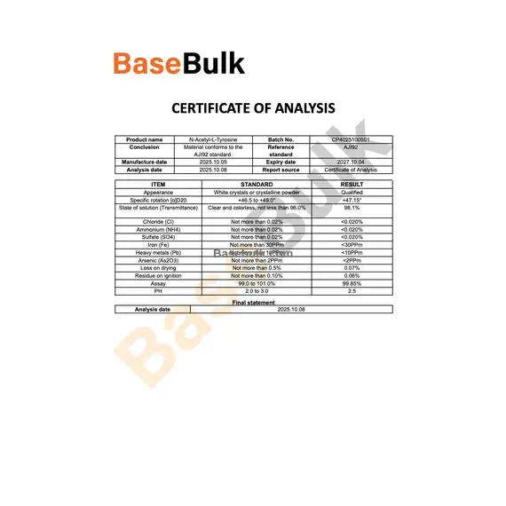 N-acetyl L-tyrosine product image