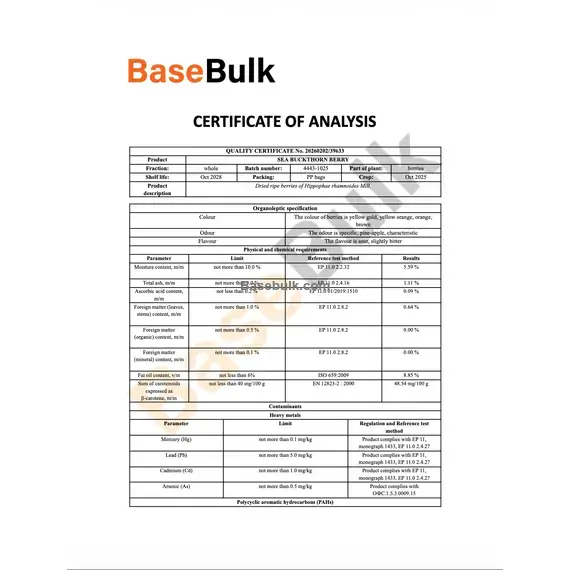Sea Buckthorn FRUITS product image, RM0000539