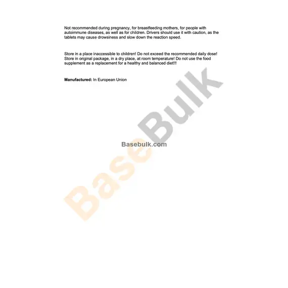 Sleep Complex tablets with melatonin, vitamin B6 and L-tryptophan
