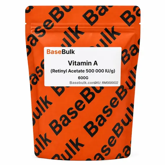 Vitamin A Retinyl Acetate 500,000 IU/g pale yellow powder