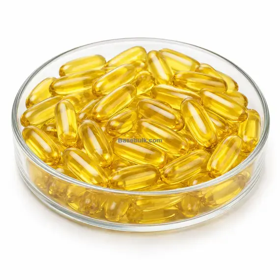 Omega 3 500mg softgel food supplement, 1000 soft capsules