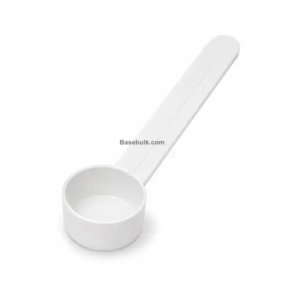 Measuring spoon 5 ml white plastic