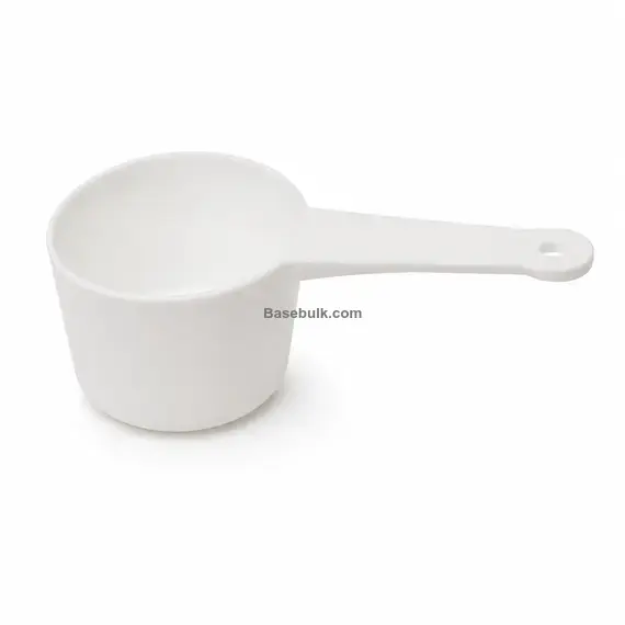 Measuring spoon 50 ml white plastic 7.5 g