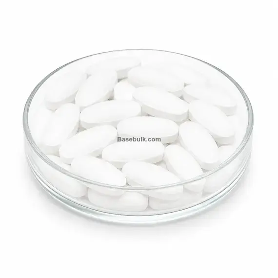 Magnesium 200mg + Vitamin B6 5mg oval tablets, 22mm x 10mm