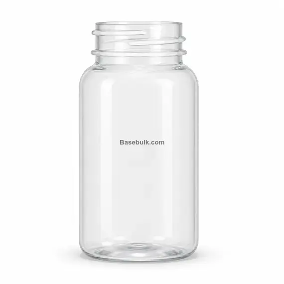 Packer bottle 100 ml natural PET with a 38 mm neck without cap