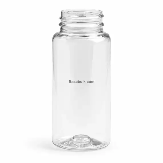 Packer bottle 150 ml natural PET with 38 mm neck without cap