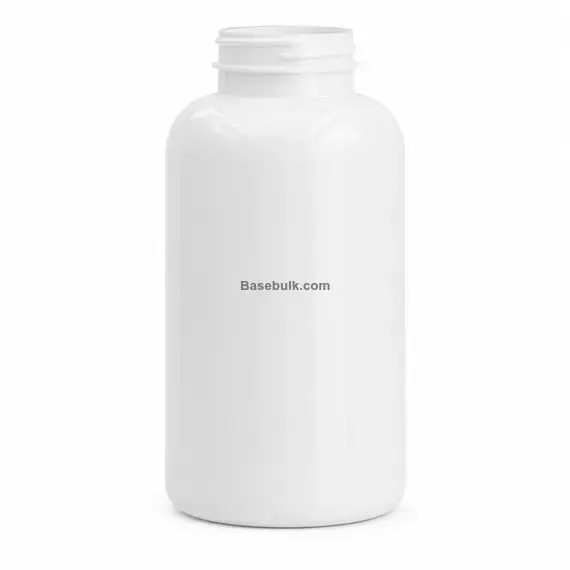Packer bottle 250 ml white PET with 45 mm neck without cap