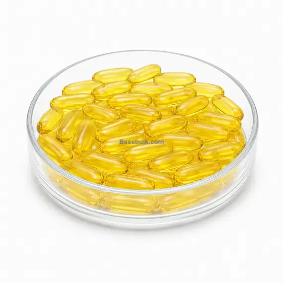 Pumpkin oil 500mg softgel food supplement, 1000 softgels