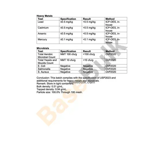 Vitamin B7/H (D-Biotin)