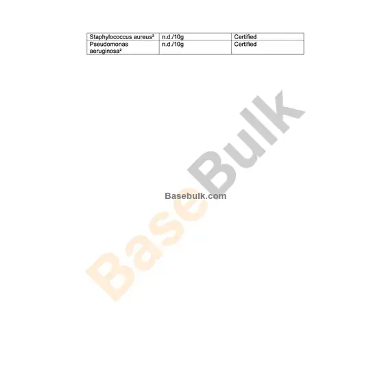 Vitamin E Tocopheryl Acetate DL 50% CWS powder specification sheet