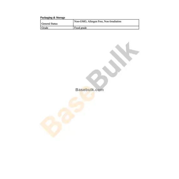Inositol DC white granular appearance specification image