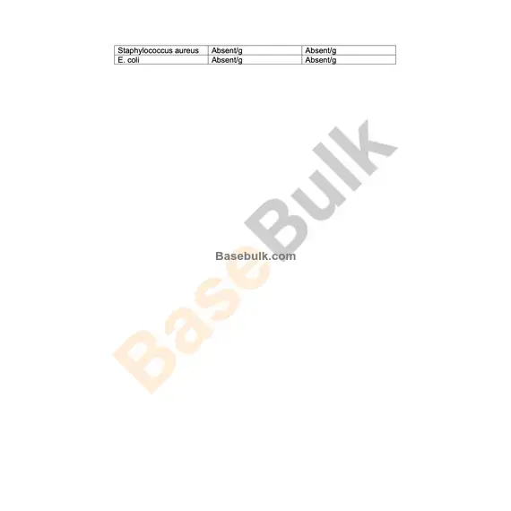 L-Phenylalanine physical and chemical characteristics specification sheet RM0000489