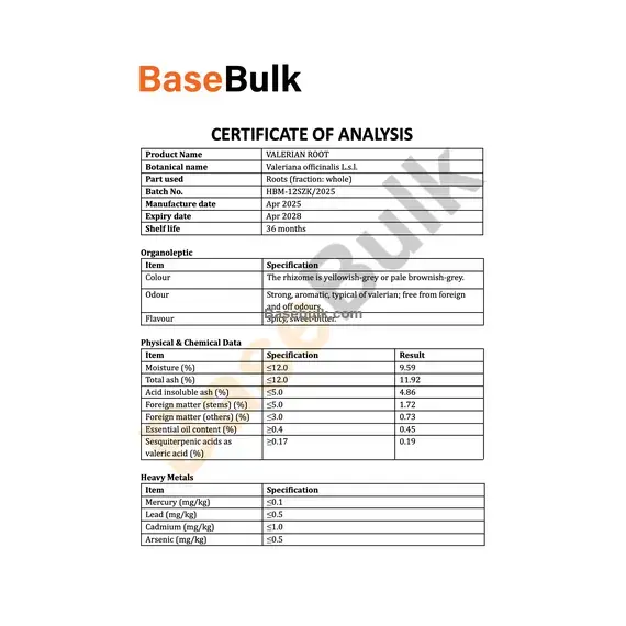 Valerian Root CUT additional product image