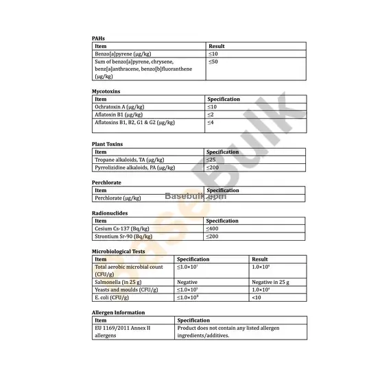 Valerian Root CUT raw material additional product image