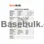 Chia seed powder off-white powder specification sheet RM0000298