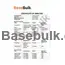 Coenzyme Q10 ubiquinone specification sheet for RM0000024