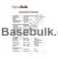 Manganese(II) sulfate monohydrate specification sheet RM0000048