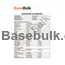 Zinc Gluconate RM0000085 specification sheet with analysis results