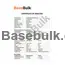 Chondroitin Sulfate 90% (Bovine) specification sheet RM0000105