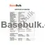 Parsley Powder physical and chemical specification sheet