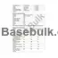 Inulin (Orafti HSI) organoleptic and specification sheet