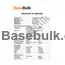 Vitamin B6 (Pyridoxal-5-phosphate) RM0000180 Spezifikationsblatt