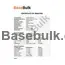Soybean Extract 20:1 40% isoflavons specification sheet RM0000188