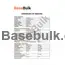 Sucralose physical and chemical characteristics specification sheet