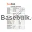 Lactobacillus gasseri 100B CFU/g sensory, physicochemical and microbiological specification sheet