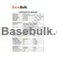 Lactobacillus reuteri 100B CFU/g product specification screenshot