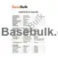 Berberine 97% HCL Granulat-Spezifikationsblatt, RM0000496