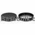 100 mm black smooth plastic cap with induction heat seal liner